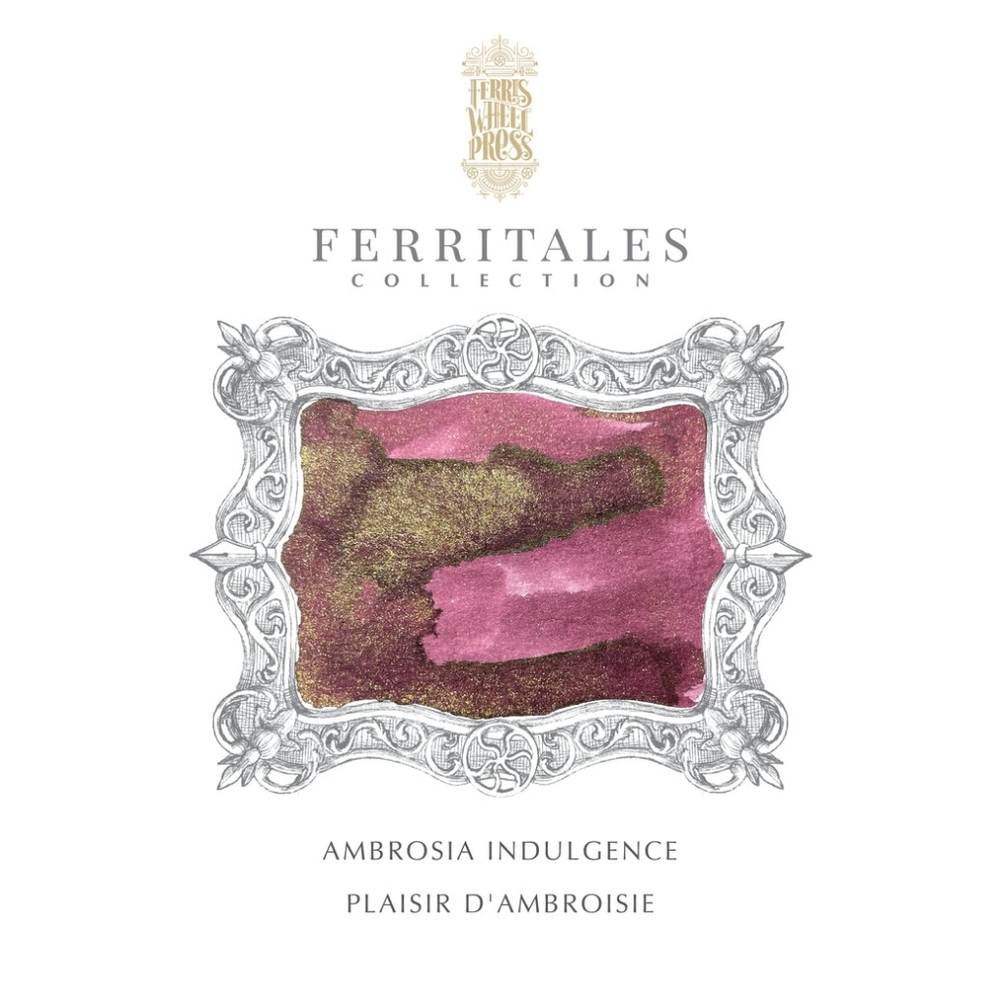 ⭐*NIB!* FerriTales | Ambrosia Indulgence 85ml Fntn Pen Ink by Ferris Wheel Press - Picture 2 of 5